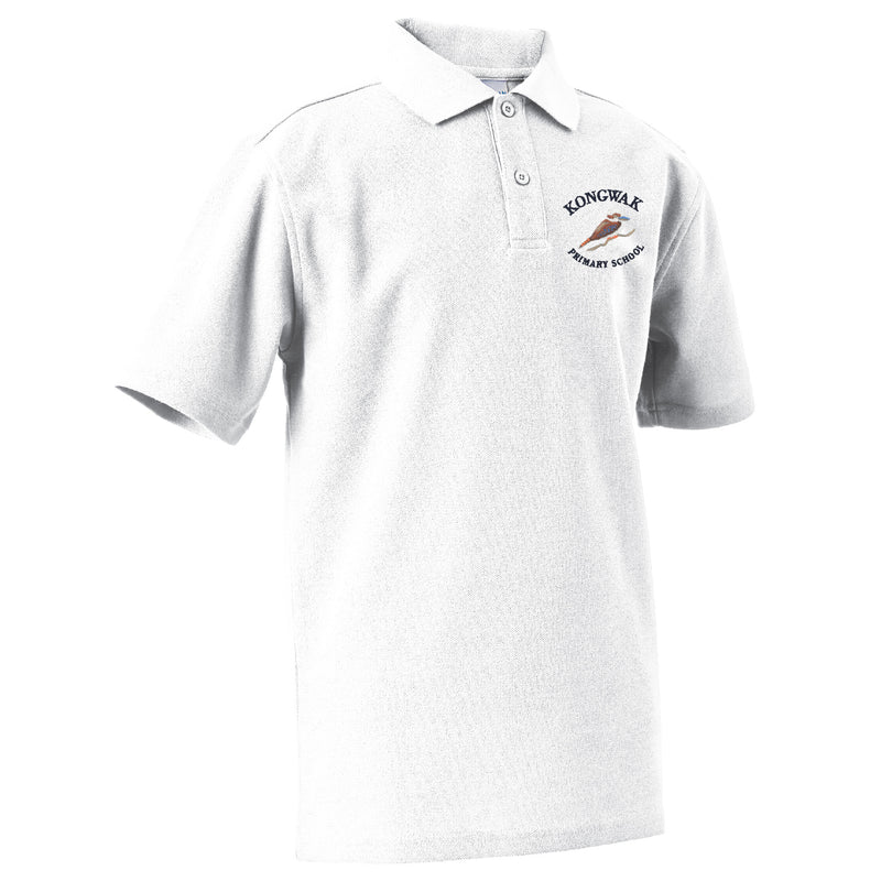 Short Sleeve Polo Shirt - White