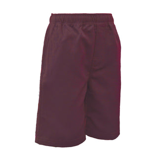 Gabardine Shorts - Maroon