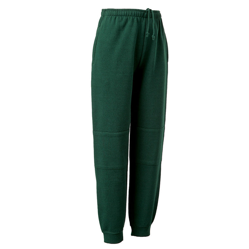 Double Knee Track Pants w/ Cuffed Ankle