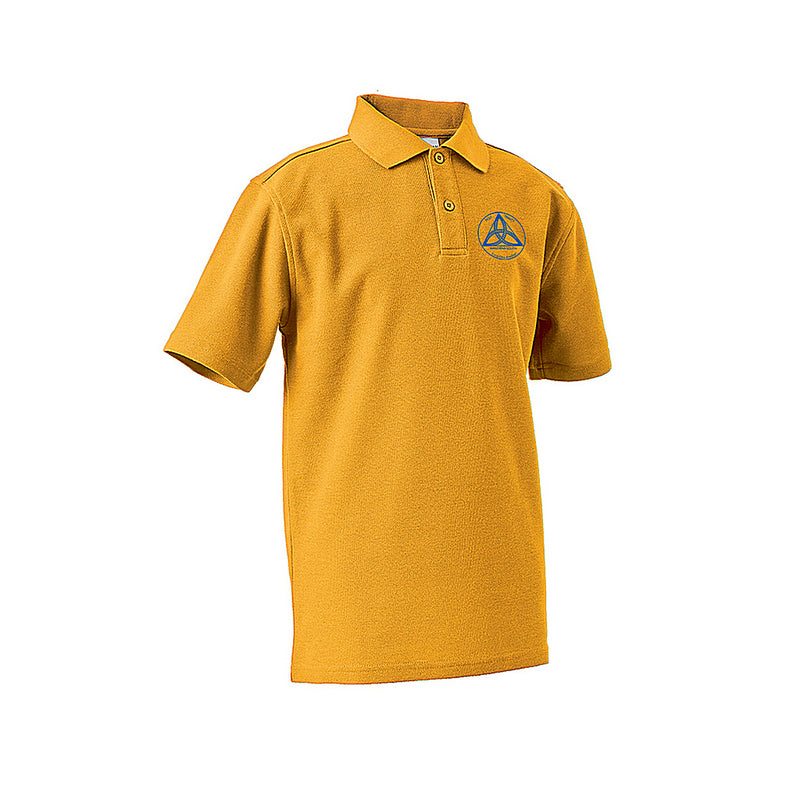Short Sleeve Polo Shirt - Gold - SALE SPECIAL