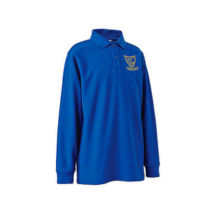 Long Sleeve Polo Shirt - Royal